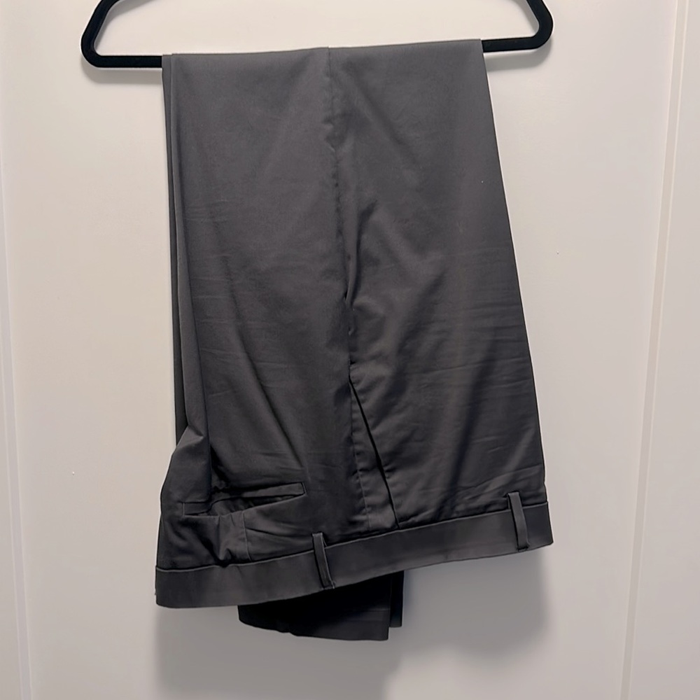 Banana Republic Slim Fit Charcoal Chino